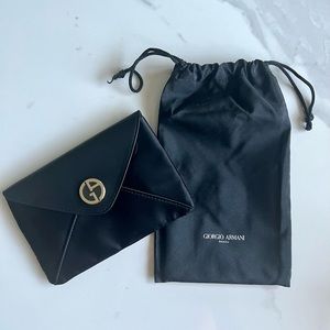 New - Authentic Giorgio Armani Beauty Pouch